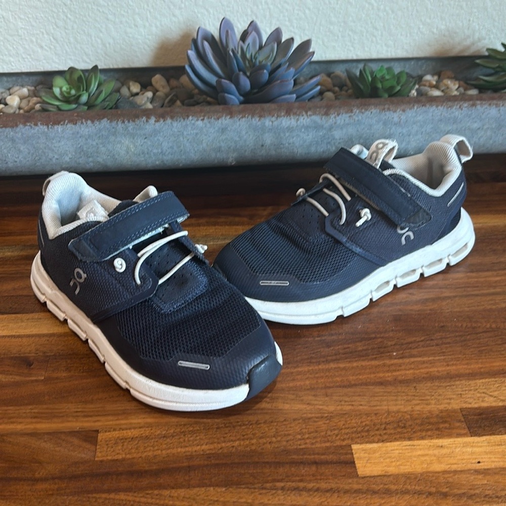 On kids shoes